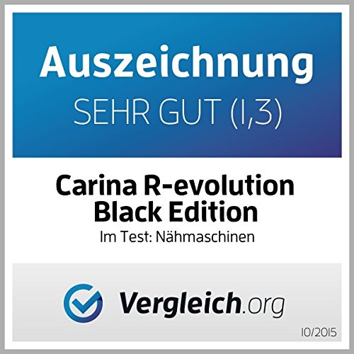 Nähmaschine Carina Revolution Black Edition 2020 der Testsieger - 4